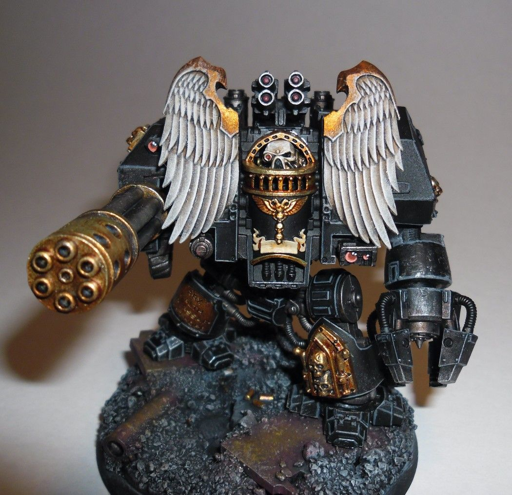 Chaplain Dreadnought | Warhammer, Warhammer Marine intérieur Warhammer 40K Dreadnought Art