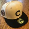 Chicago Cubs New Era 59Fifty Fitted Mlb Hat - White/Black concernant Chicago Cubs Fitted Hats
