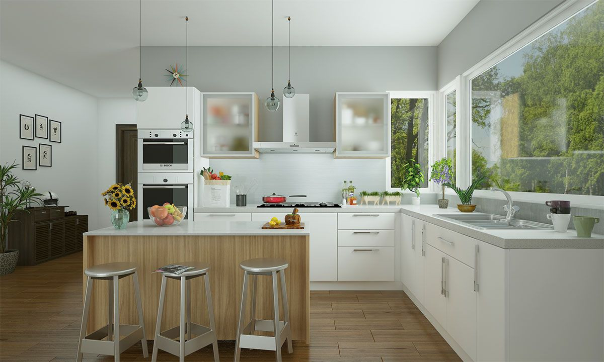 Choose The Best Modular Kitchen Design - Home Improvement tout Modular Kitchen Design For Small Kitchen With Price