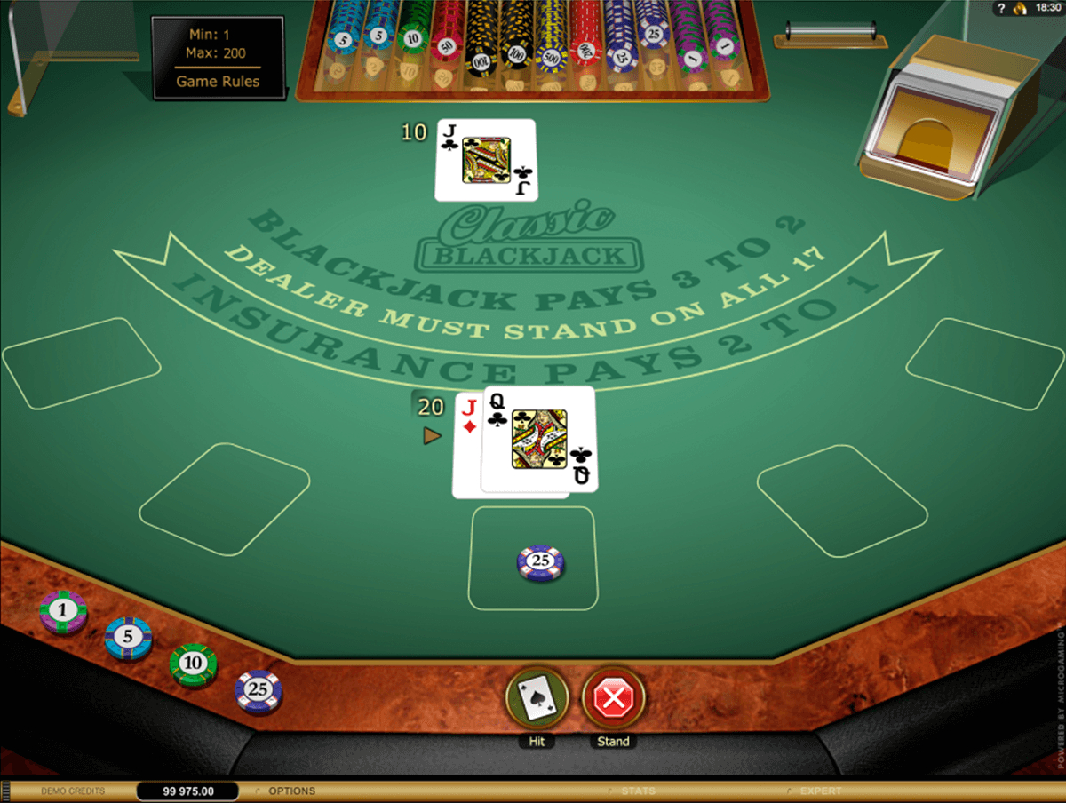 Classic Blackjack Gold By Microgaming ™ | Free Online serapportantà Blackjack Tutorial
