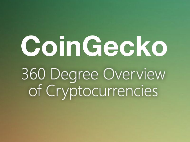 Coingecko: 360 Degree Overview On Cryptocurrency serapportantà Coingecko