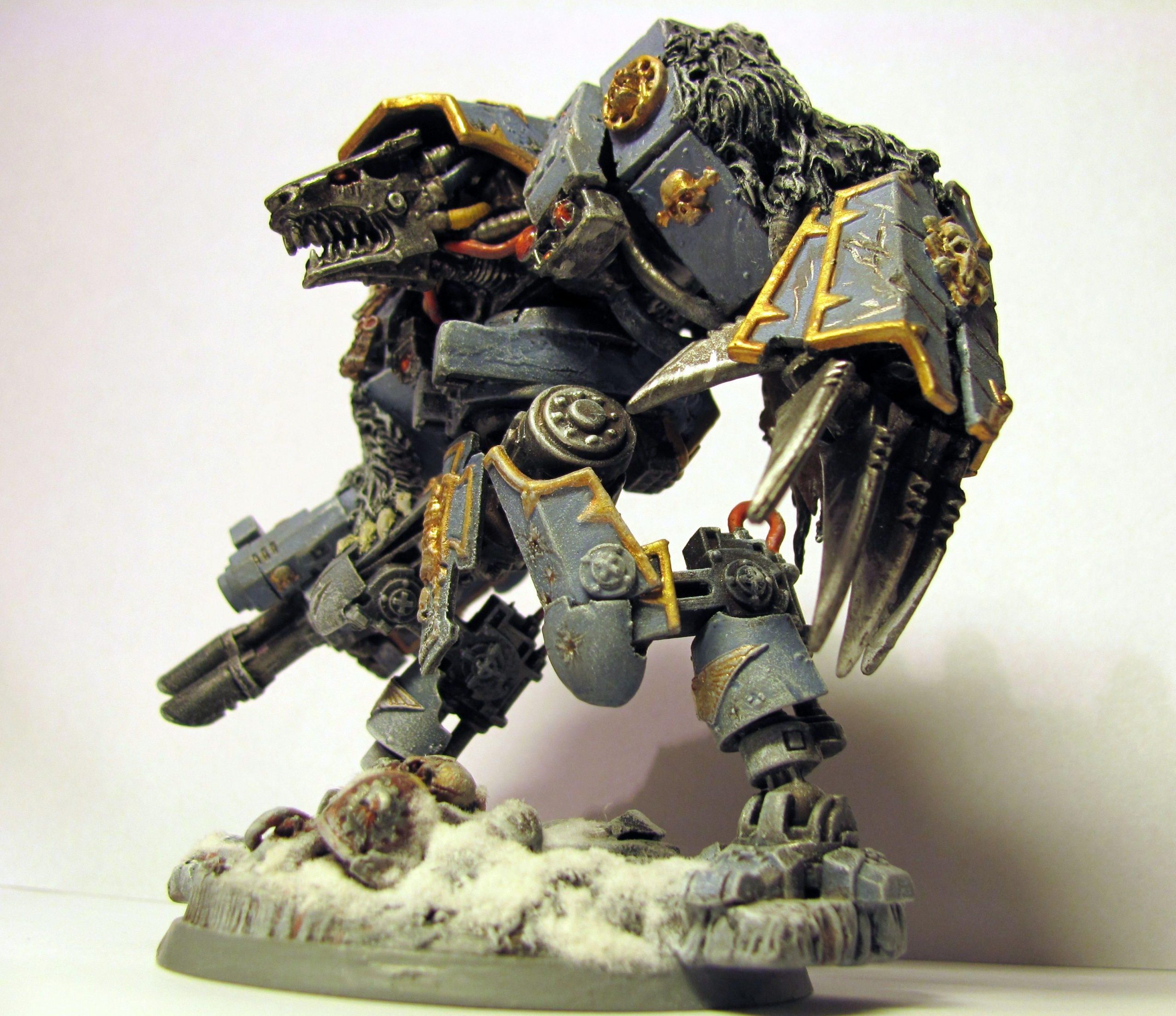 Coolminiornot - Space Wolves Dreadnought 1 By Ulfhrafn Grim intérieur 40K Space Wolves