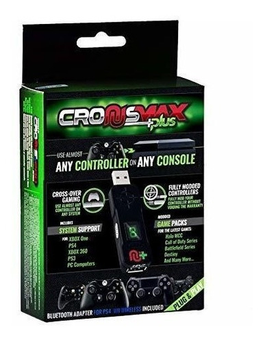 Cronusmax Plus Cruz Cubierta Adaptador De Videojuegos Para destiné Cronusmax