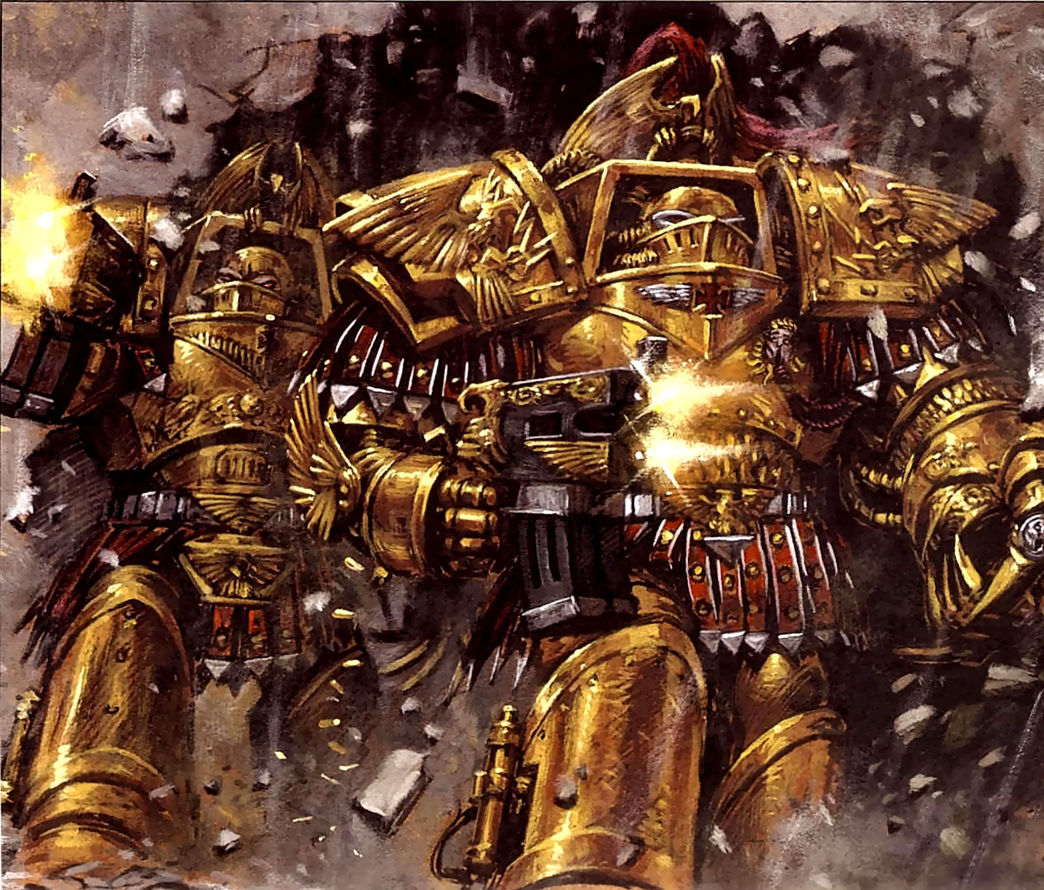 Custodian Terminators By Laserraptorcoderman | Warhammer avec Terminators 40K