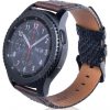 Черно-Коричневый Двухцветный Кожаный Ремешок Для Samsung dedans Samsung Gear S3 Vs Galaxy Watch 3