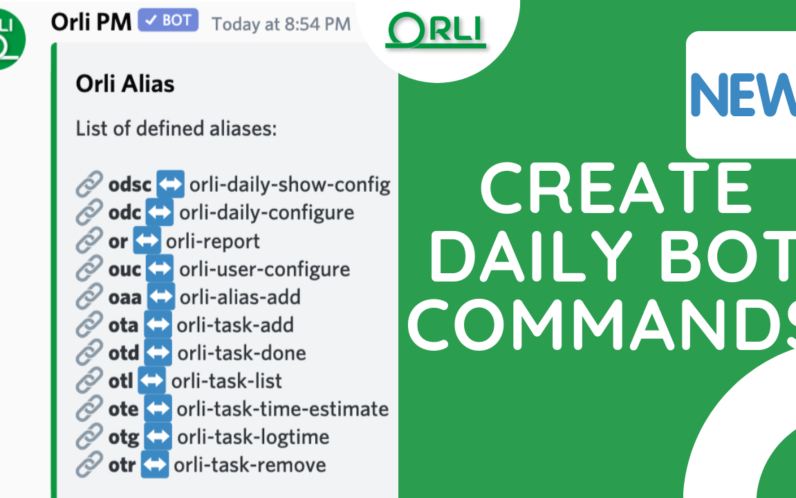 Daily Bot Blog - Orli - The Agile Scrum Bot For Discord tout Discord Trello Integration