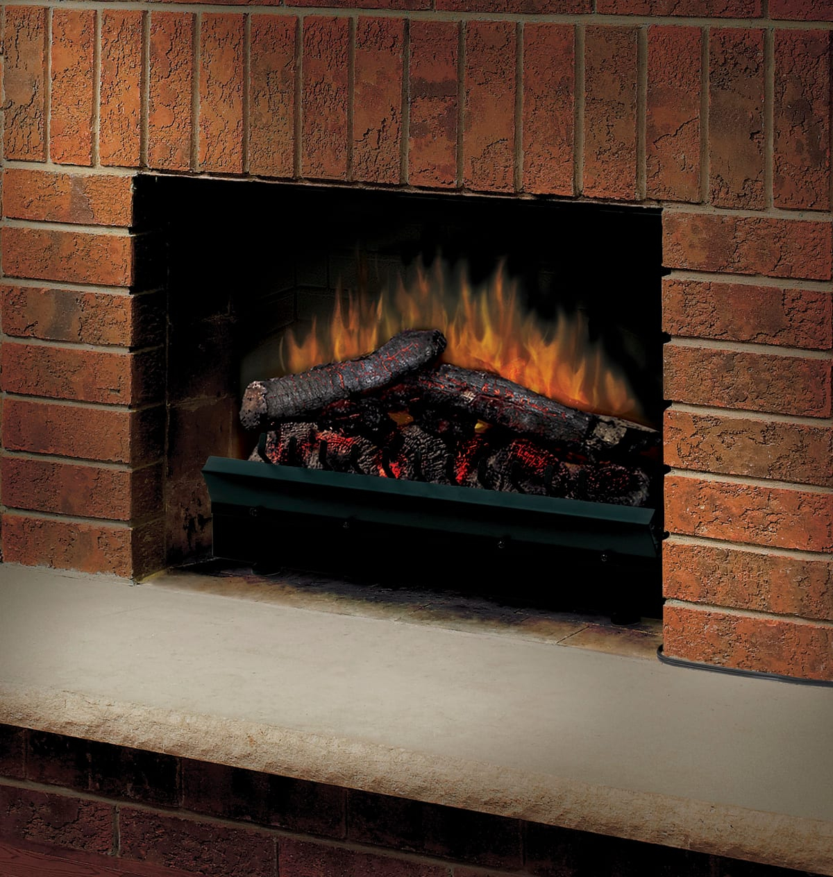 Dimplex 23 Inch Deluxe Electric Fireplace Insert Log Set encequiconcerne Dimplex Fireplace Inserts