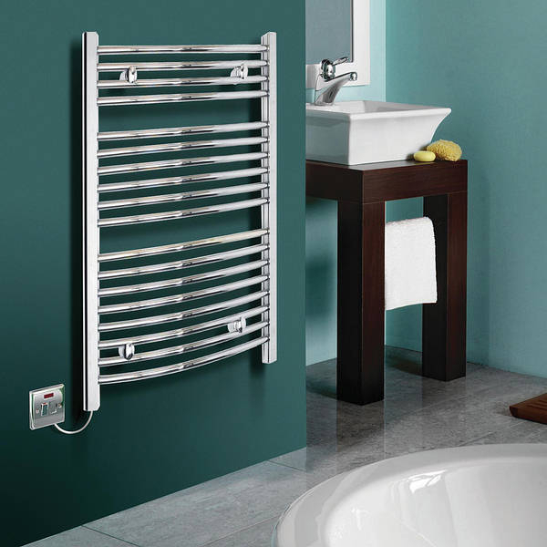 Dimplex 250W Chrome Oil Filled Towel Rail - Due 4Th August à Dimplex Towel Heater