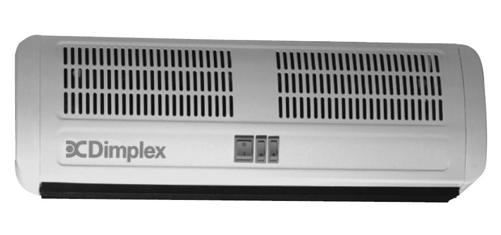 Dimplex Ac45N 4.5Kw Commercial Over Door Heater Storage avec Dimplex Electric Radiators Wall Mounted