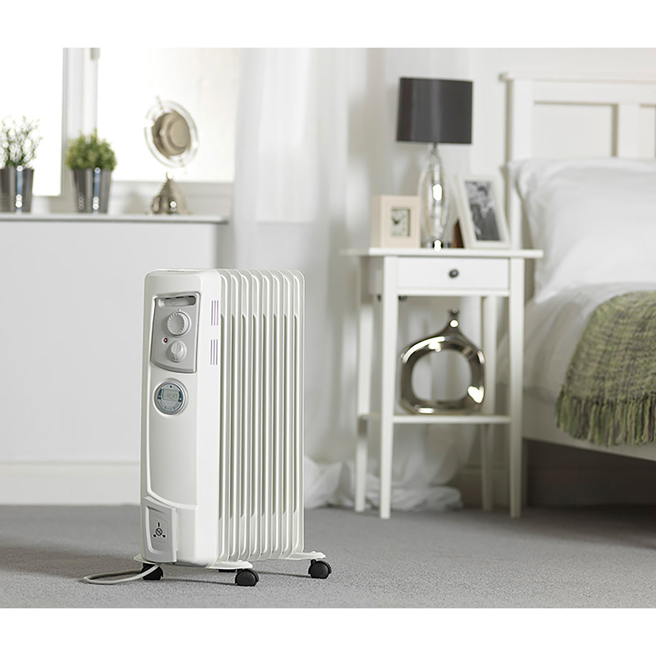 Dimplex Ofc2000Ti Radiator With Timer 2000 Watt Oil Filled encequiconcerne Dimplex Oil Radiator