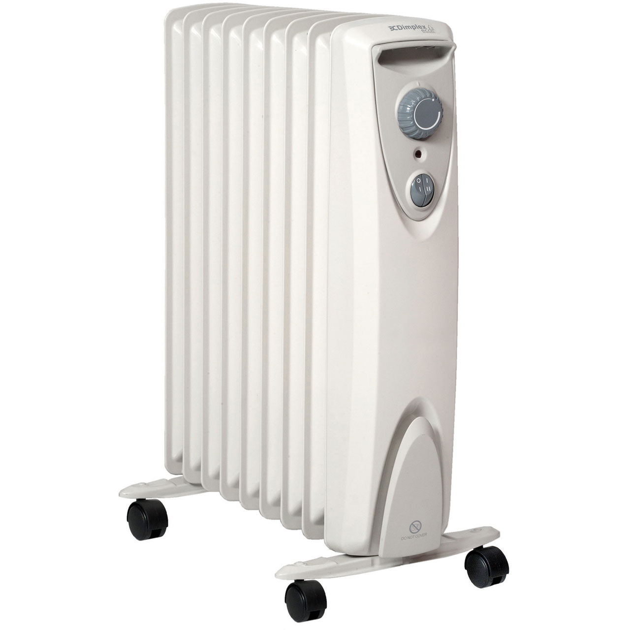 Dimplex Ofrc20N Radiator 2000 Watt Oil Free Radiator White tout Dimplex Tubular Heaters With Thermostat