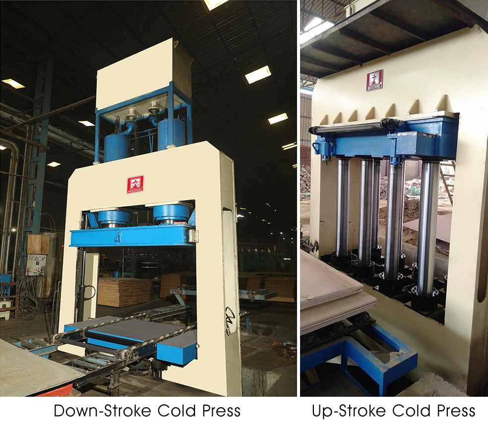 Down And Up Stroke Cold Press - Woodmac Group | Wooden à Hydraulic Hot Press Natural Rubber Sheet