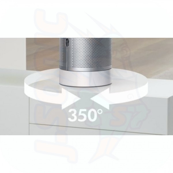 Dp04 Dyson Pure Cool Purifying White/Silver Desk Fan With intérieur Dyson Pure Cool Desk Fan White