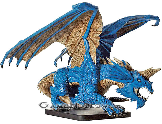 Dungeons &amp; Dragons, Star Wars, Heroclix And More! D&amp;D encequiconcerne Gargantuan Blue Dragon Miniature