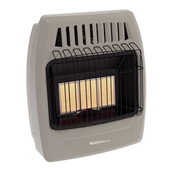 Duraheat Kozy World 18,000 Btu Infrared Liquid Propane Gas destiné Kozy World Heater