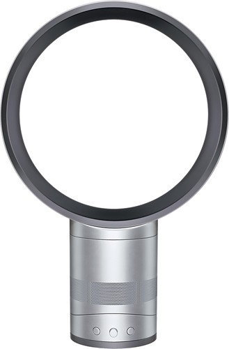 Dyson Clearance Air Multiplier 12&amp;quot; Table Fan Silver/Iron intérieur Dyson Desk Fan Silver