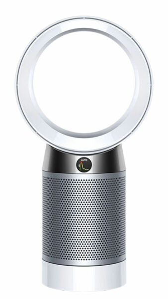 Dyson Dp01 Pure Cool Air Purifier &amp; Desk Fan - White dedans Dyson Pure Cool Silver