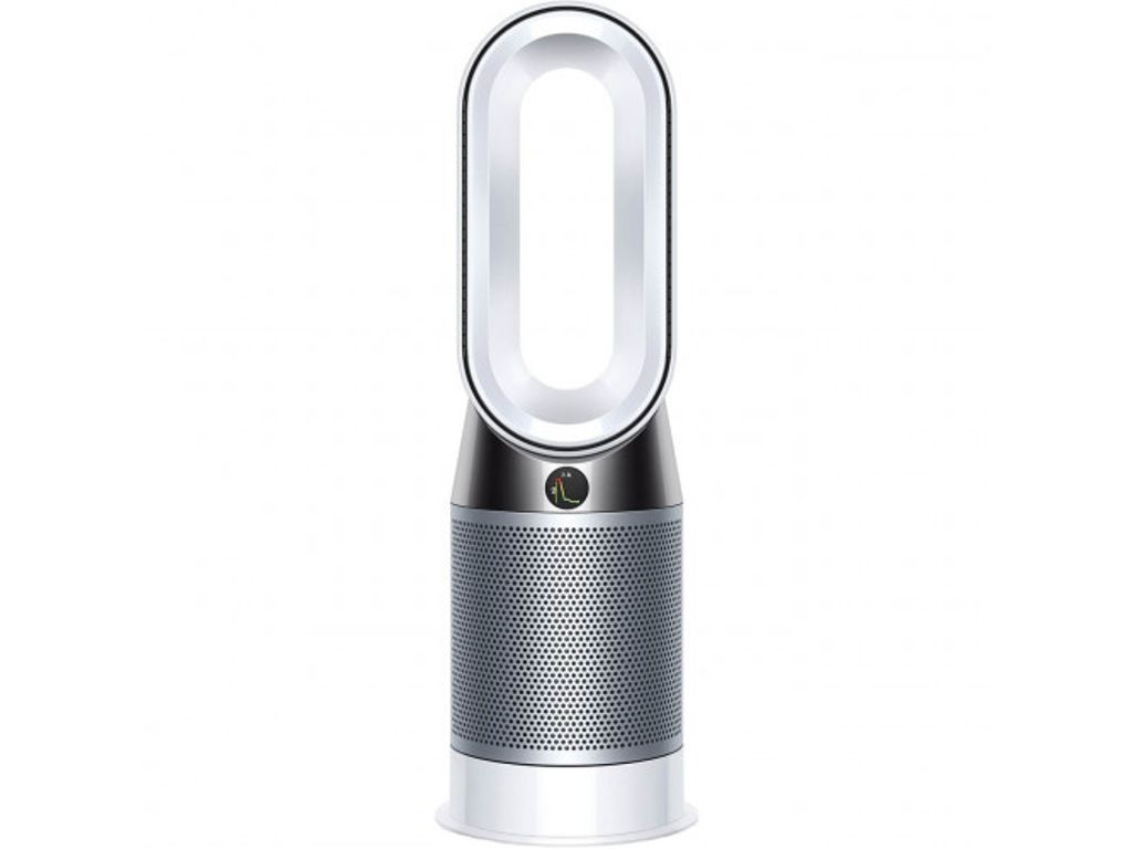 Dyson Hp04 Pure Hot Cool Air Purifying Fan Heater White serapportantà Dyson Pure Hot Cool Air Purifier Hp04 Nickel