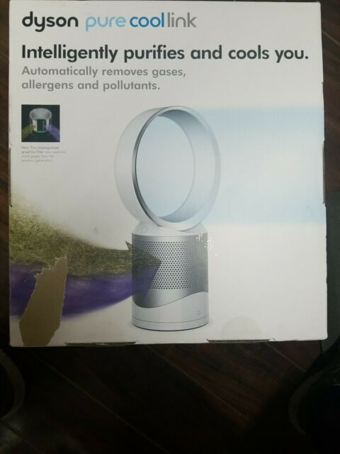 Dyson Pure Cool Link Air Purifier &amp; Desk Fan - White avec Dyson Pure Cool Desk Fan White