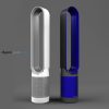 Dyson Pure Cool Link Air Purifier White And Blue 3D concernant Dyson Pure Hot Cool Air Purifier Nickel