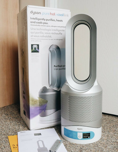 Dyson Pure Hot + Cool Link Hp02 Air Purifier Heater tout Dyson Pure Hot Cool White