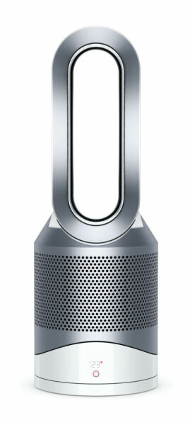 Dyson Pure Hot+Cool Link Air Purifier Heater &amp;amp; Fan - White intérieur Dyson Pure Hot Cool Air Purifier Silver