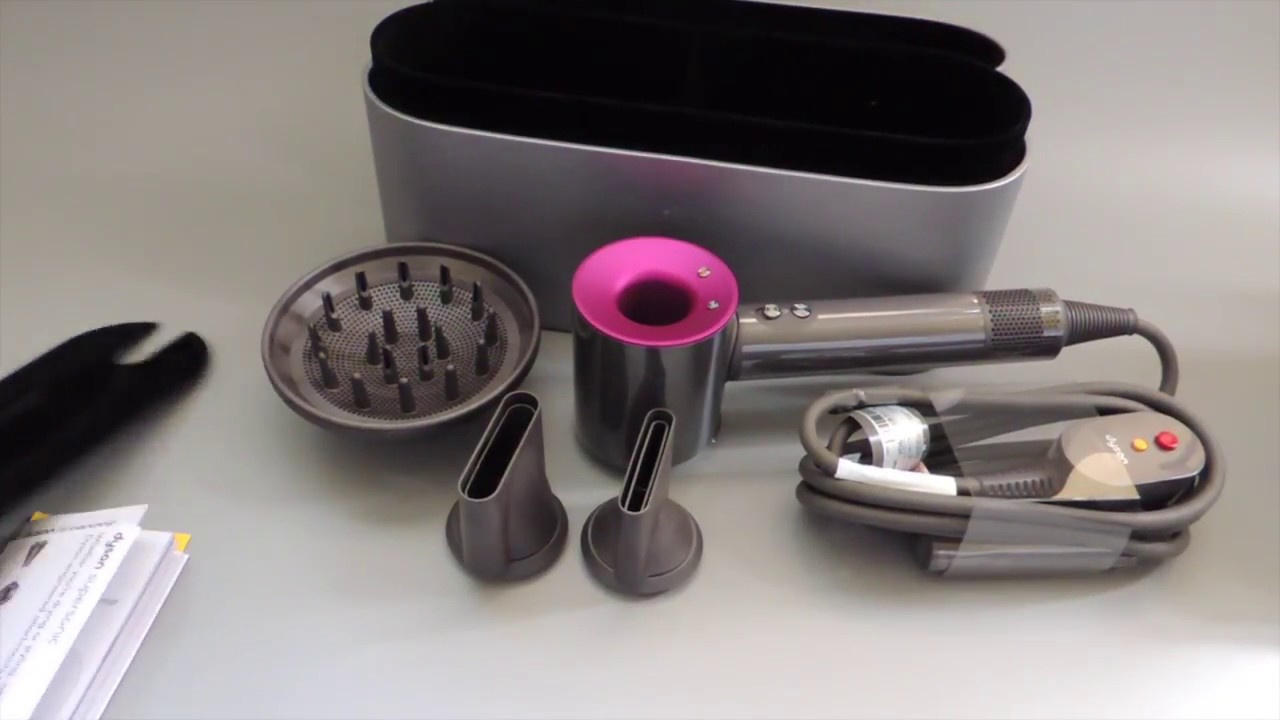 Dyson Supersonic Dryer Unboxing destiné Dyson Hair Dryer Case