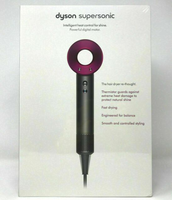 Dyson Supersonic Hair Dryer In Purple/Nickel | Ebay intérieur Dyson Hair Dryer Nickel
