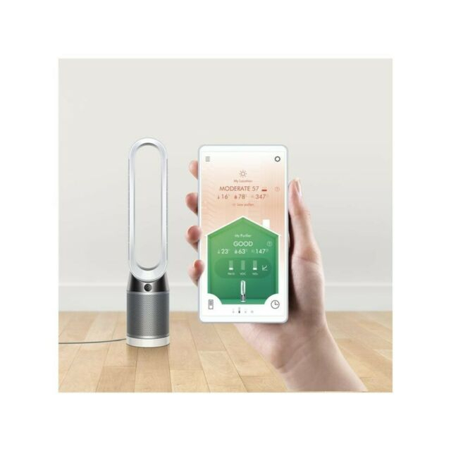 Dyson Tp04 Pure Cool Air Purifier &amp;amp; Fan (Tower) - White dedans Dyson Pure Cool White Tower Air Purifier