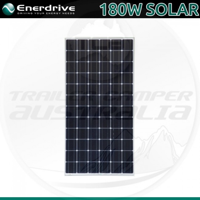 Enerdrive 180W Fixed 12V Mono Crystalline Solar Panel Sp destiné Enerdrive Solar Panels