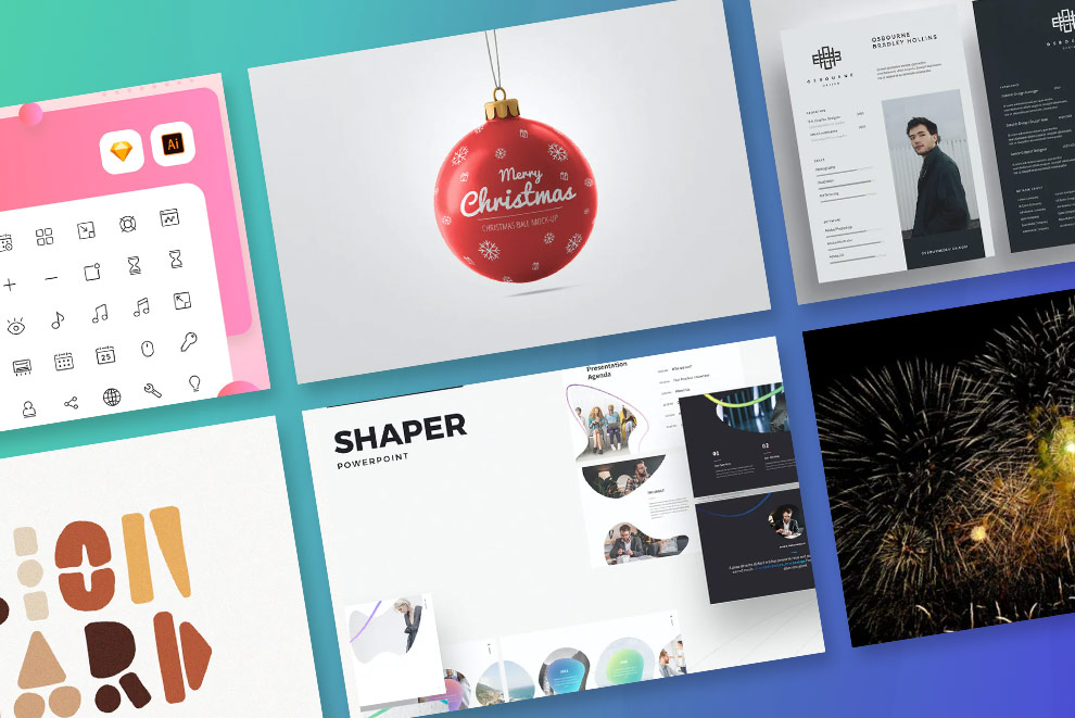 Envato Elements Freebies For Your Projects | Design With Red tout Envato Elements