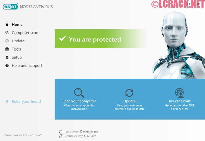 Eset Nod32 Antivirus 12 License Key 2019 Free Download intérieur Nod32 License Key