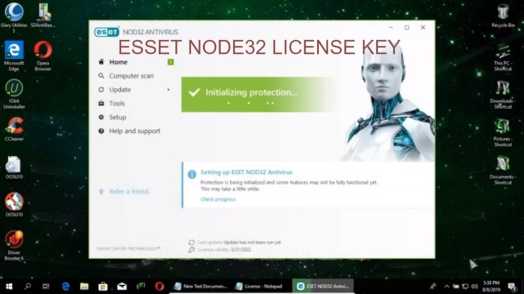 Eset Nod32 License Key 2020: Eset Nod32 Antivirus License à Nod32 License Key