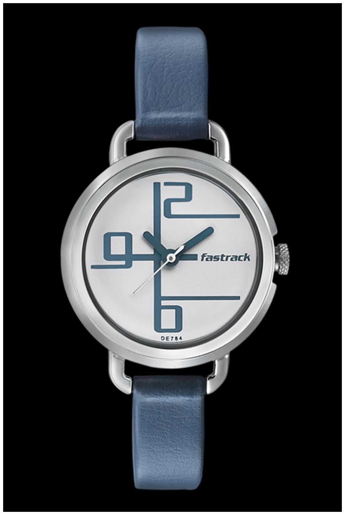 Fastrack Women Analog Watch - 6123Sl0 (White) Price In destiné Fastrack Specs