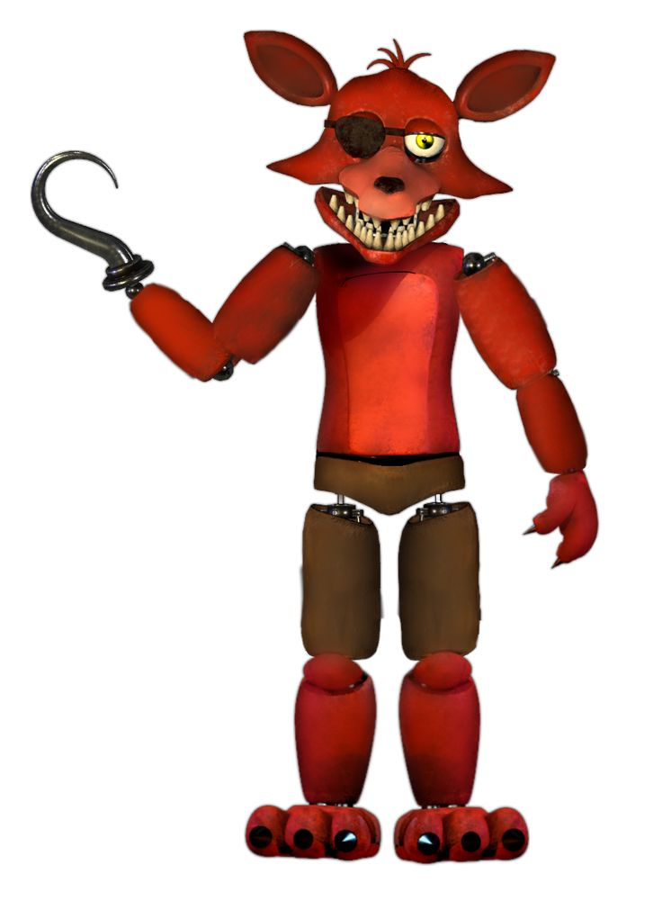 Fixed Withered Foxy | Animatronicos Fnaf, Fnaf avec Withered Foxy