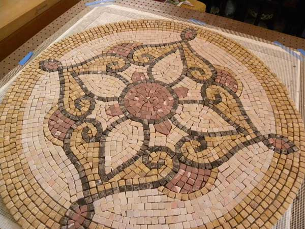 Floor Mosaics - Mosaic Art Supply dedans Mosaic Tile Floor