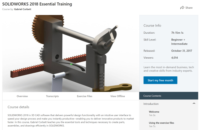 Free Solidworks Courses -- If You Act Fast &amp;gt; Engineering serapportantà Solidworks Training