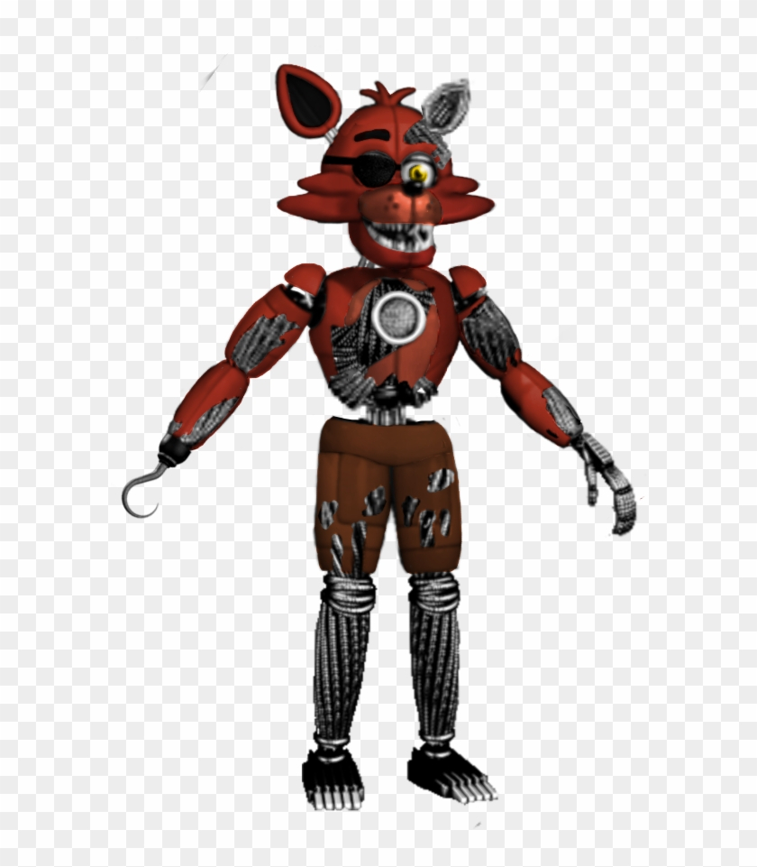 Funtime Withered Foxy - Fnaf 2 Funtime Withered Foxy, Hd pour Withered Foxy