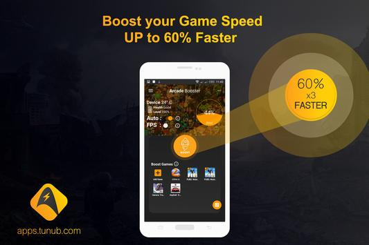 Game Booster - Arcade Booster Pro &amp;amp; Speed Up Games Para tout 100X Game Booster Pro Apk