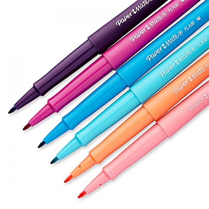 Geekshive: Paper Mate Flair Porous-Point Felt Tip Pen tout Paper Mate Flair Pens