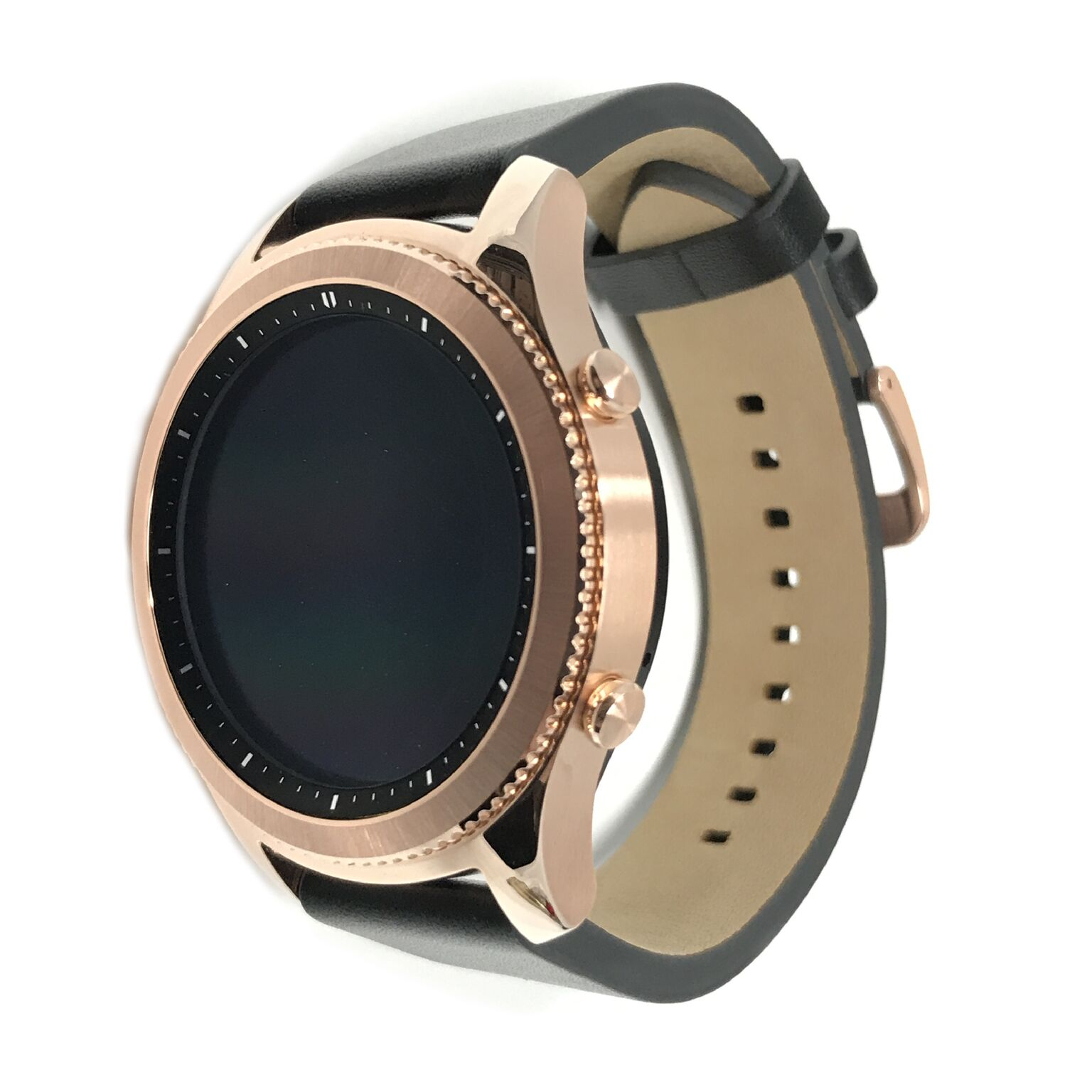 Gold Samsung Gear S3 serapportantà Samsung Gear S3