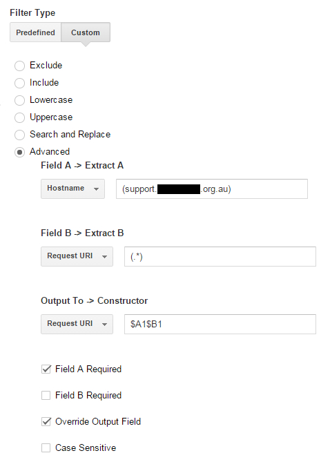 Google Analytics: Filter To Show Full Uri In Reports, But serapportantà Does Google Index Subdomains