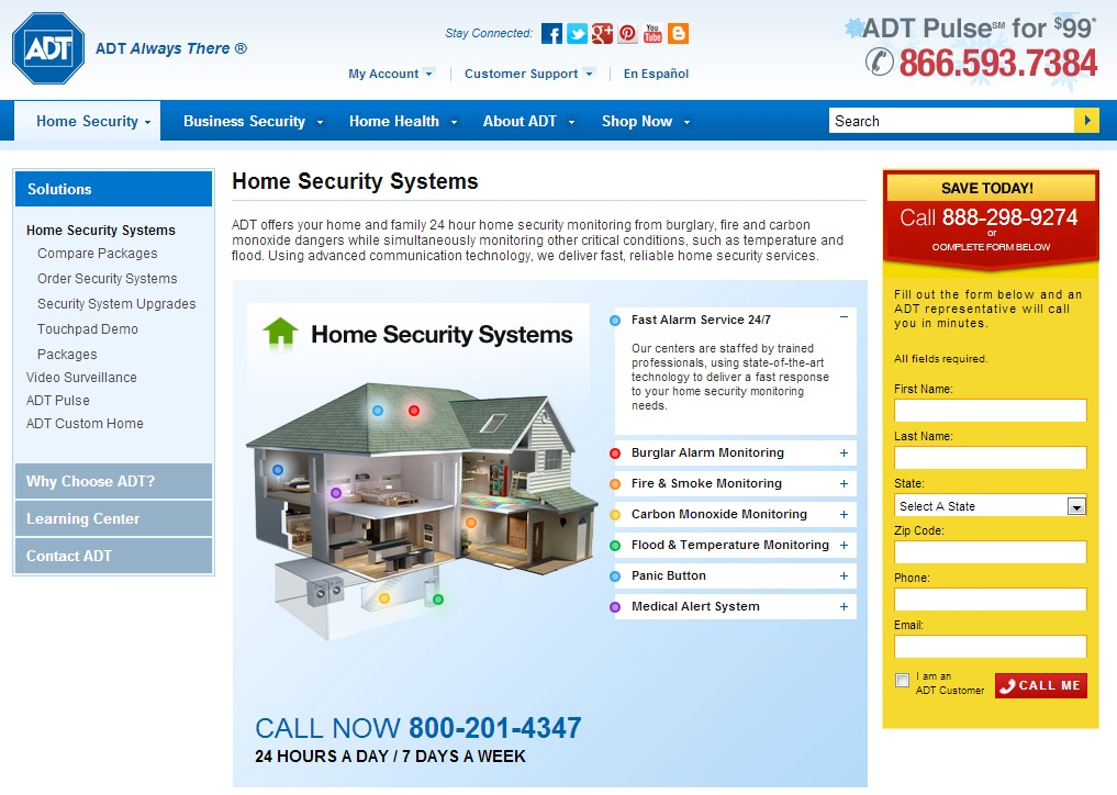 Green Espirit: Home Alarm System Review concernant Adt Reviews