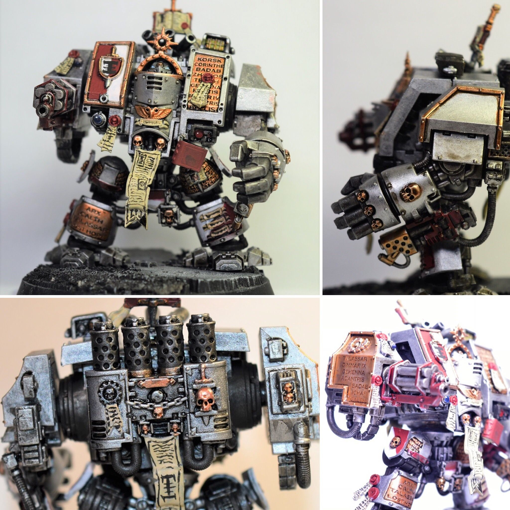 Grey Knights Venerable Dreadnought | Grey Knights, Knight serapportantà Warhammer 40K Dreadnought