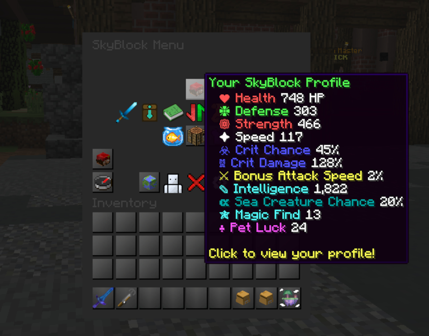 Gumble Guides - Hypixel Skyblock Talisman Damage Optimizer pour Hypixel Stats