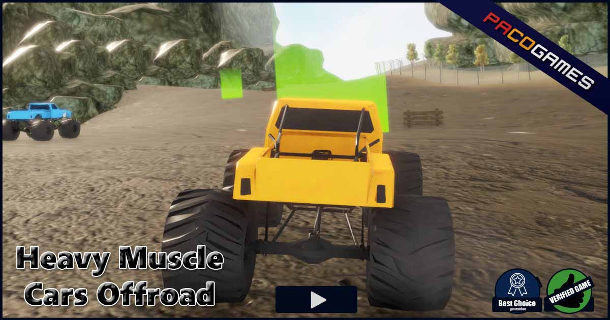 Heavy Muscle Cars Offroad | Play The Game For Free On pour Unity Webgl Player Car Games