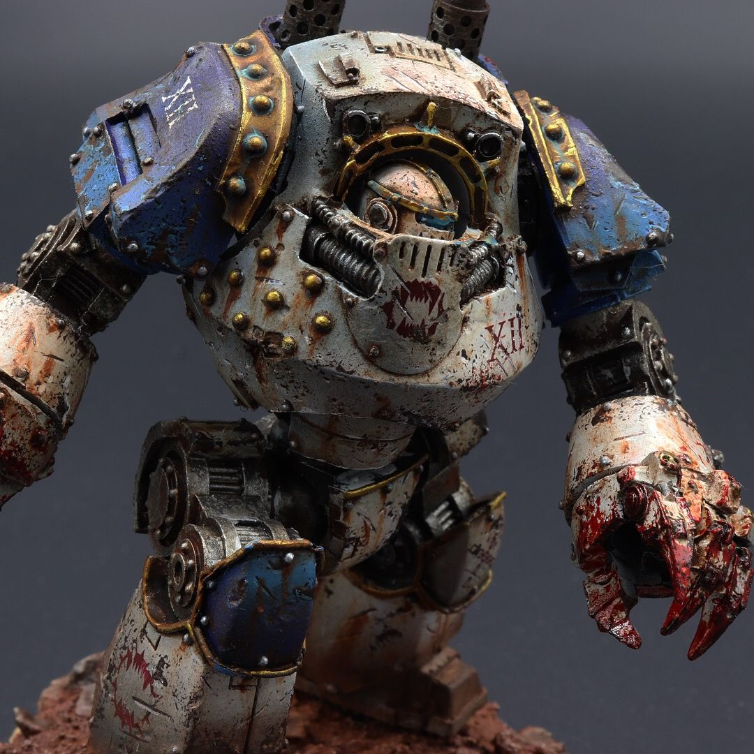 Heresy Era World Eaters Contemptor Dreadnought. In 2020 concernant Dreadnought 40K