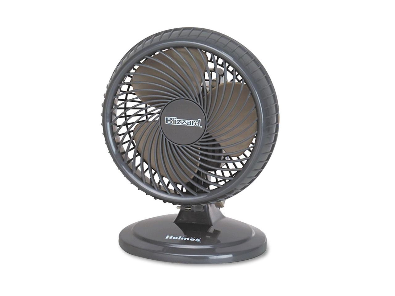 Holmes Mini Blizzard 7&amp;quot; Two-Speed Oscillating Personal pour Holmes Oscillating Fan