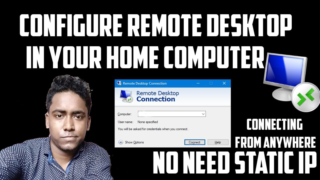 How To Configure Remote Desktop Using Dynamic Ip And encequiconcerne Static Ip Via Dyn-Dns