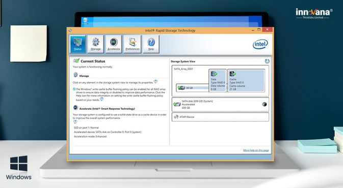 How To Install Intel Rapid Storage Technology Driver On encequiconcerne Intel Rapid Storage Technology